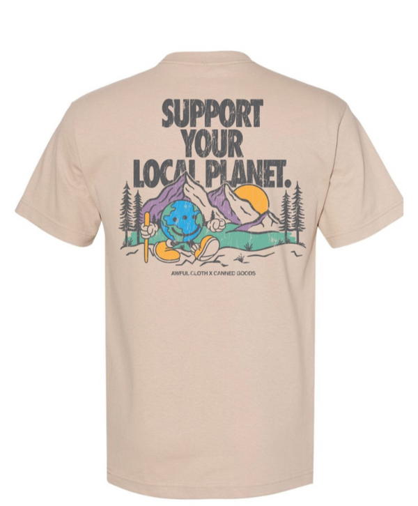 Support Your Local Earth Tee