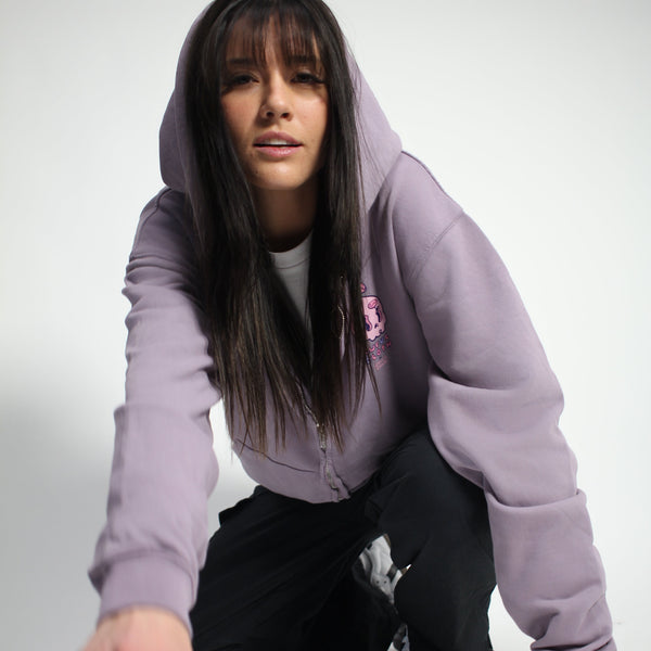 Amethyst Zip Up x Emily Kim