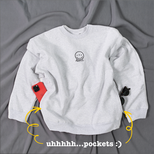 Awful hoodie baby blue sale