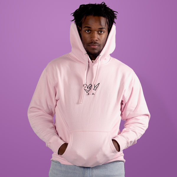 Love hot sale pink hoodie