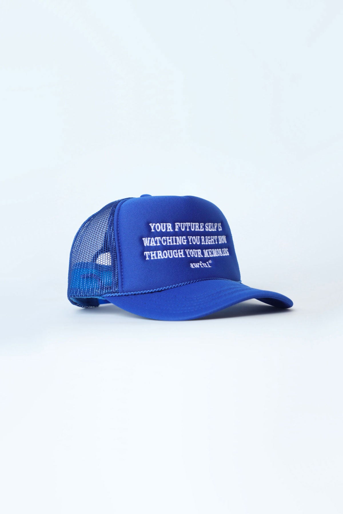 Awful Cloth Future Self Trucker Hat Product Photo